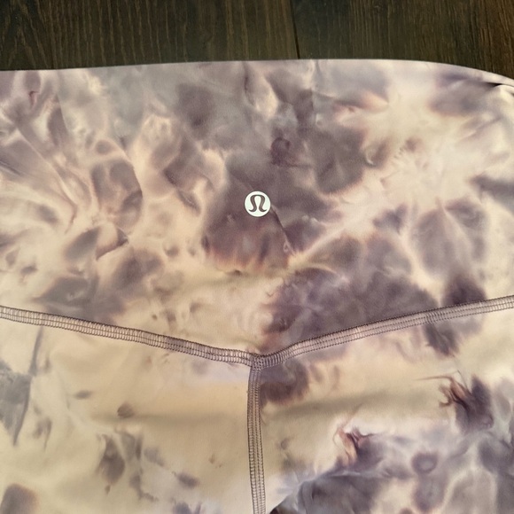 Lululemon Align Pant 28" Diamond Dye Pink Bliss Graphite Purple - Picture 6 of 7